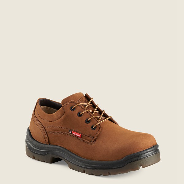 Red Wing Oxford Erkek - King Toe® - Safety Toe - Kahverengi - 86FQRLSKI